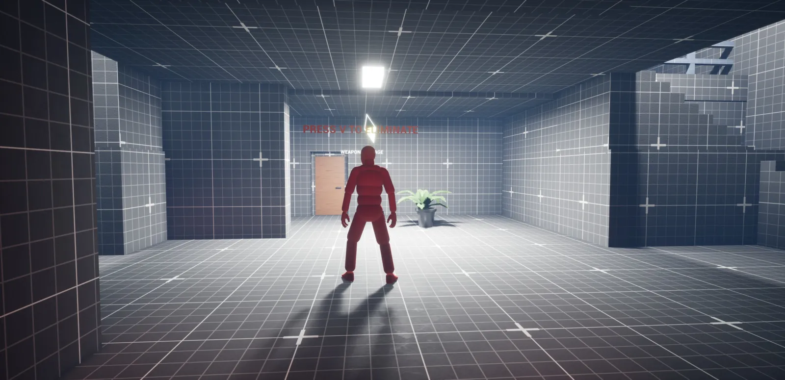 In-engine: escalating combat encounter